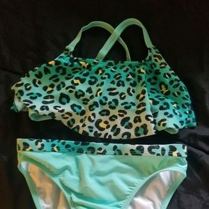 Girls 2 piece swimsuit